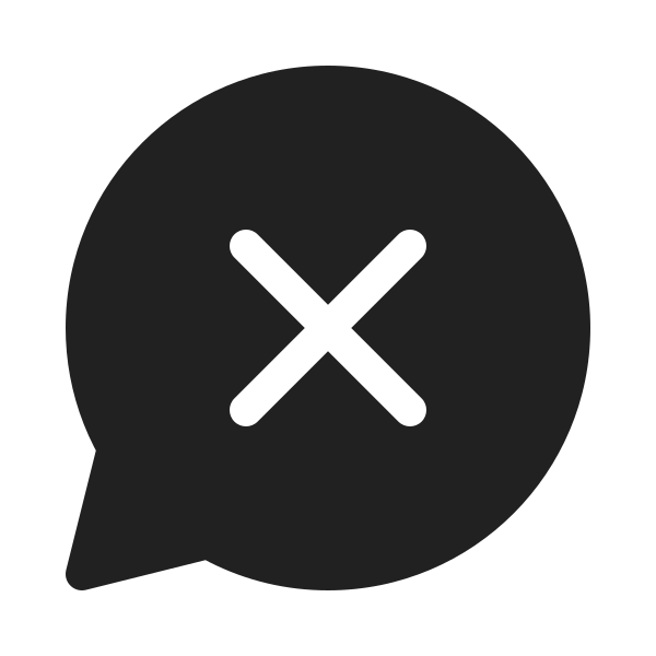 Ic Fluent Chat Dismiss 20 Filled