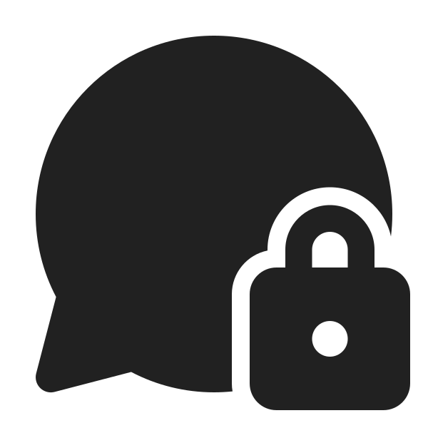 Ic Fluent Chat Lock 24 Filled