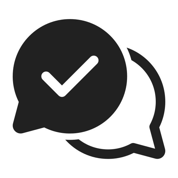 Ic Fluent Chat Multiple Checkmark 28 Filled
