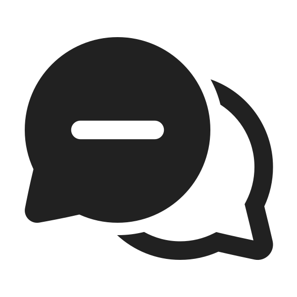 Ic Fluent Chat Multiple Minus 24 Filled