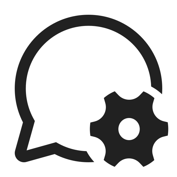 Ic Fluent Chat Settings 24 Regular