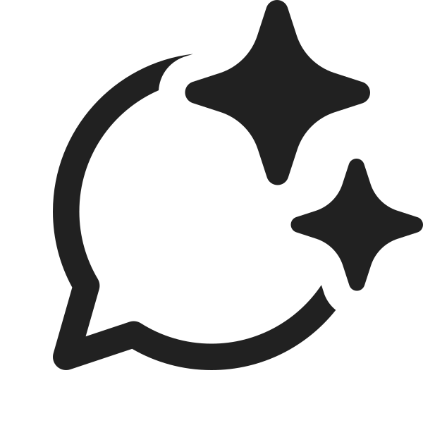 Ic Fluent Chat Sparkle 16 Regular
