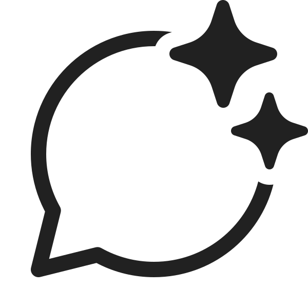 Ic Fluent Chat Sparkle 20 Regular