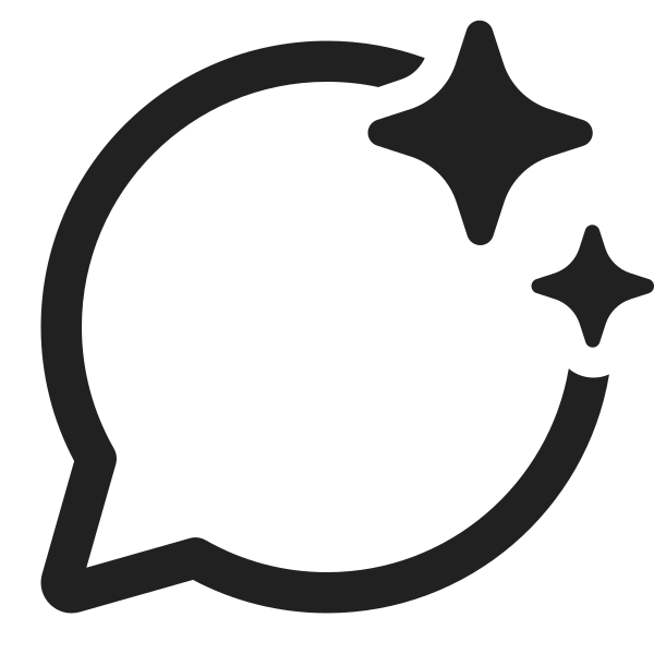 Ic Fluent Chat Sparkle 32 Regular