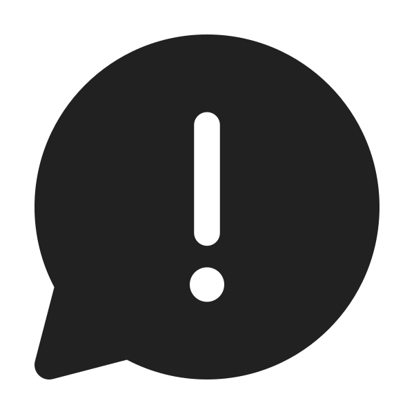 Ic Fluent Chat Warning 24 Filled