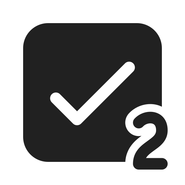 Ic Fluent Checkbox 2 24 Filled