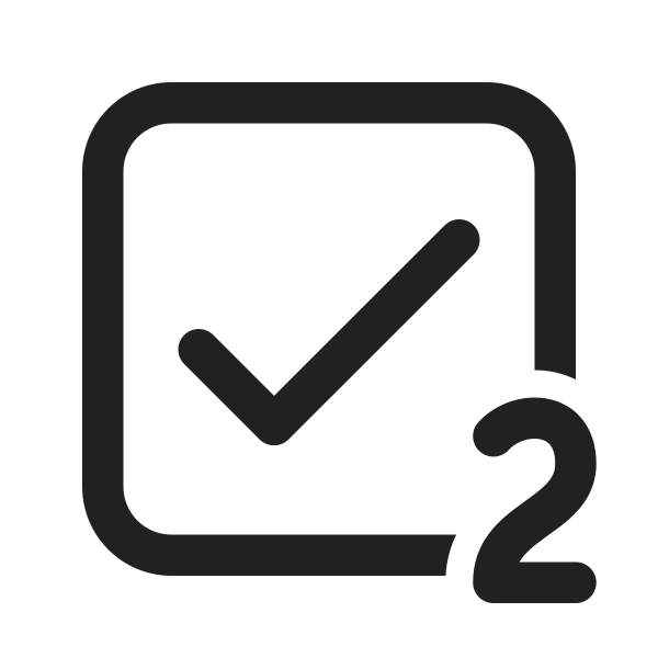 Ic Fluent Checkbox 2 24 Regular
