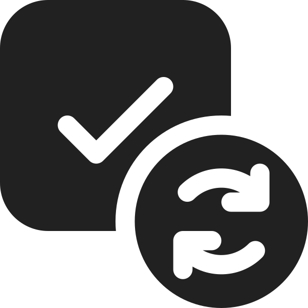 Ic Fluent Checkbox Checked Sync 16 Filled