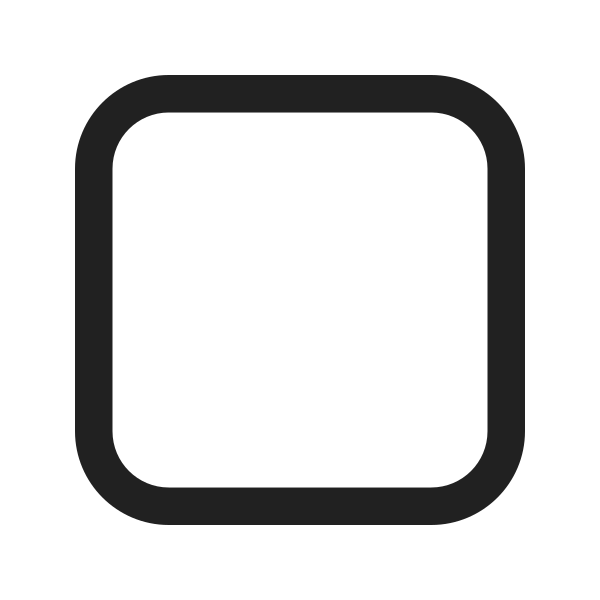 Ic Fluent Checkbox Unchecked 16 Regular