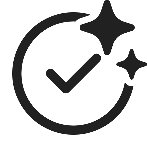 Ic Fluent Checkmark Circle Sparkle 24 Regular