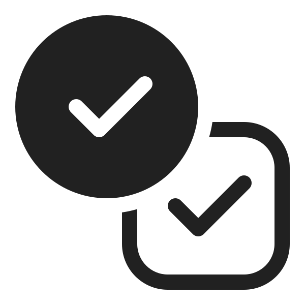 Ic Fluent Checkmark Circle Square 20 Filled