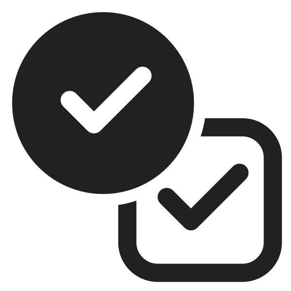 Ic Fluent Checkmark Circle Square 24 Filled