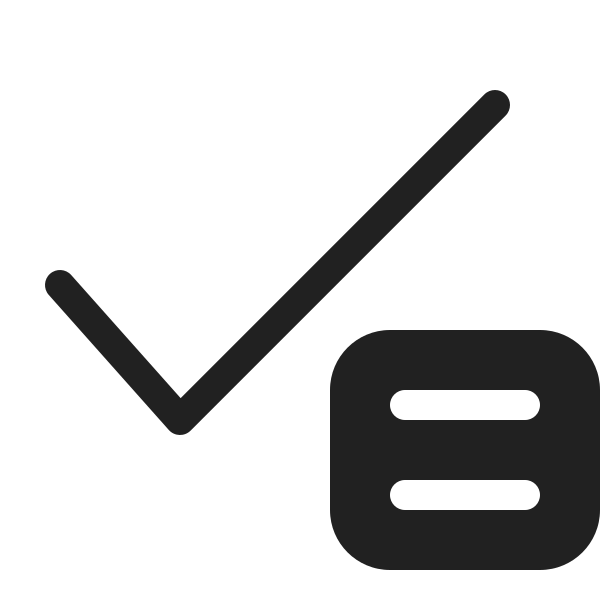 Ic Fluent Checkmark Note 20 Regular