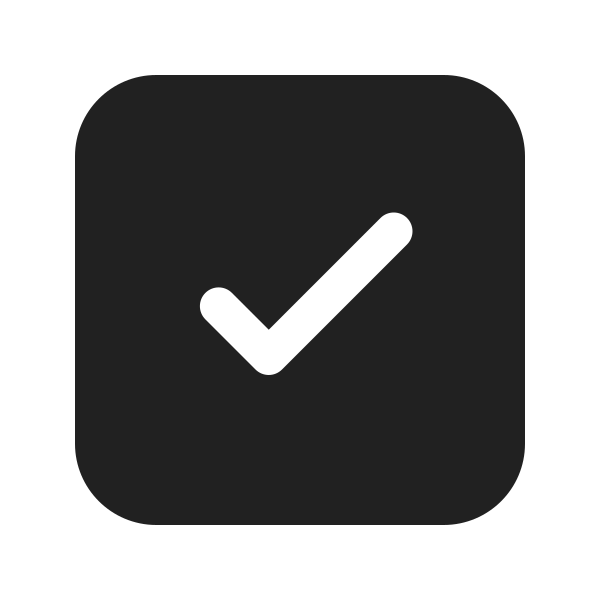 Ic Fluent Checkmark Square 24 Filled