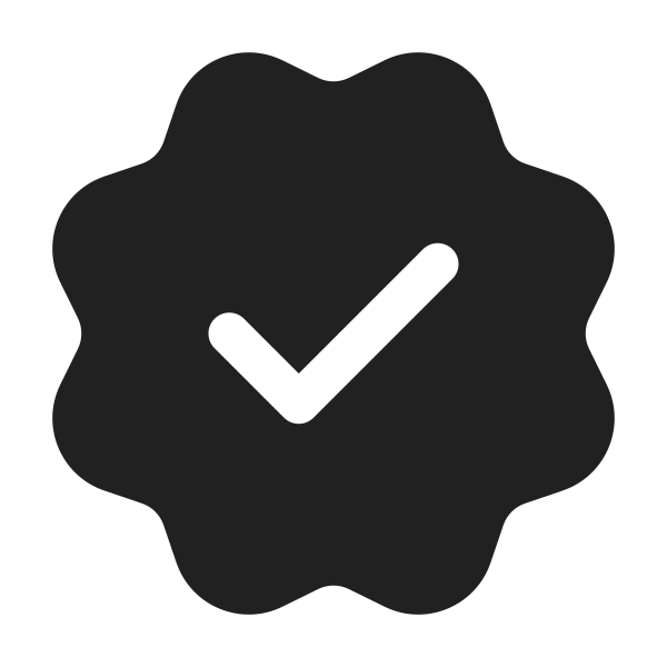 Ic Fluent Checkmark Starburst 24 Filled