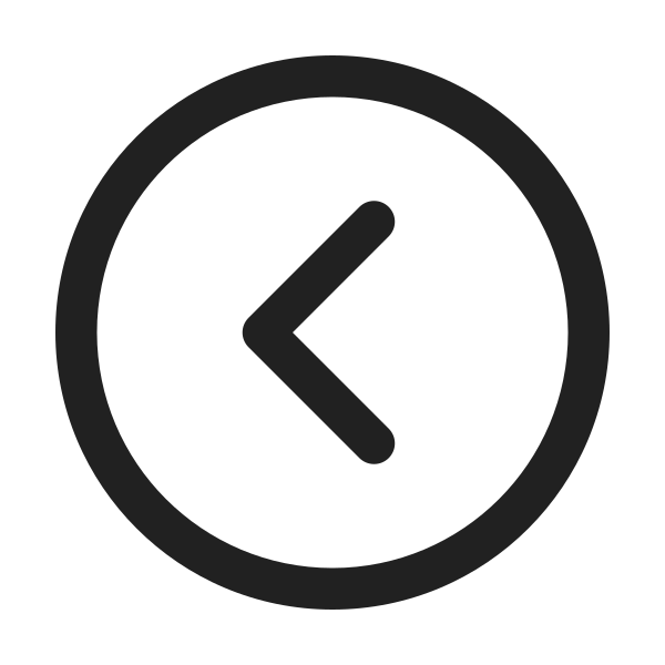 Ic Fluent Chevron Circle Left 24 Regular