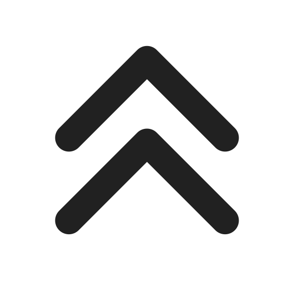 Ic Fluent Chevron Double Up 16 Filled