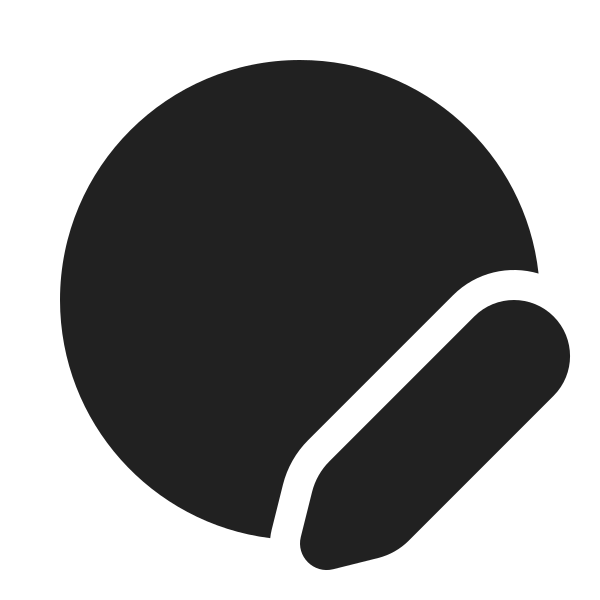 Ic Fluent Circle Edit 20 Filled