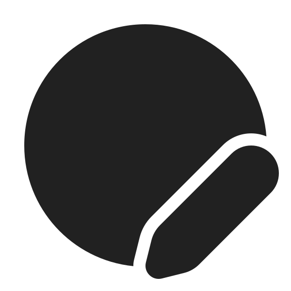 Ic Fluent Circle Edit 24 Filled
