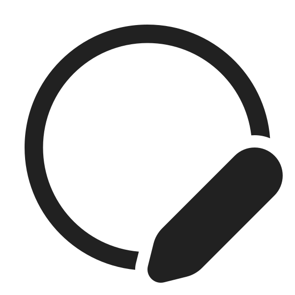 Ic Fluent Circle Edit 24 Regular