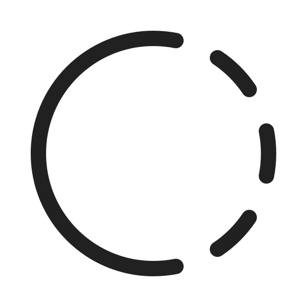 Ic Fluent Circle Hint Half Vertical 20 Regular