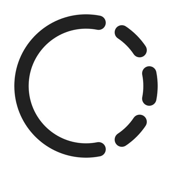 Ic Fluent Circle Hint Half Vertical 24 Filled