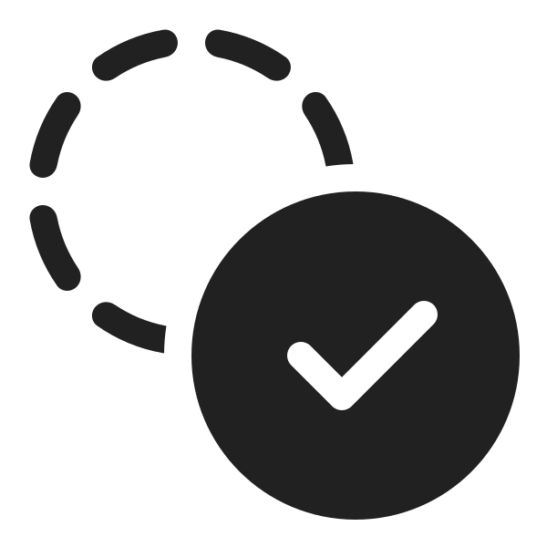Ic Fluent Circle Multiple Hint Checkmark 20 Filled