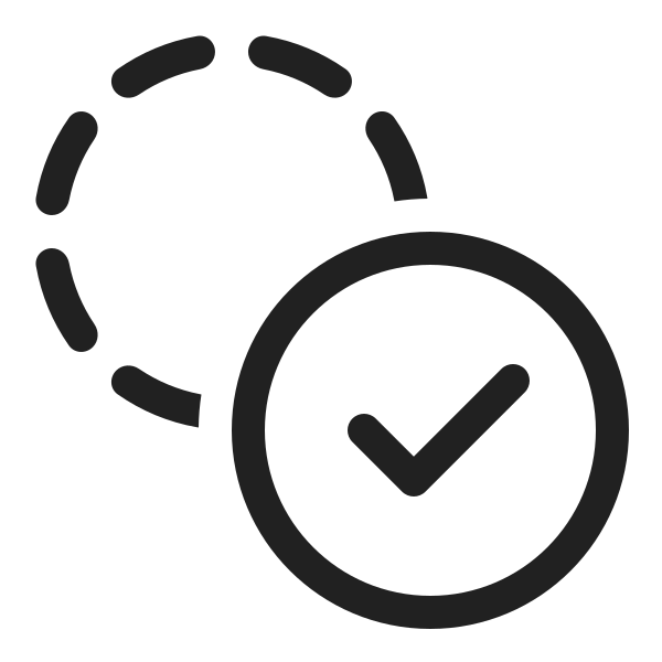 Ic Fluent Circle Multiple Hint Checkmark 20 Regular