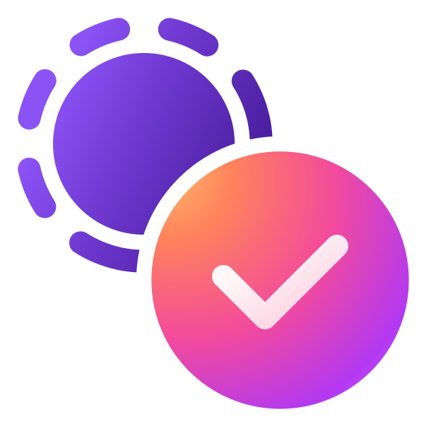 Ic Fluent Circle Multiple Hint Checkmark 28 Color