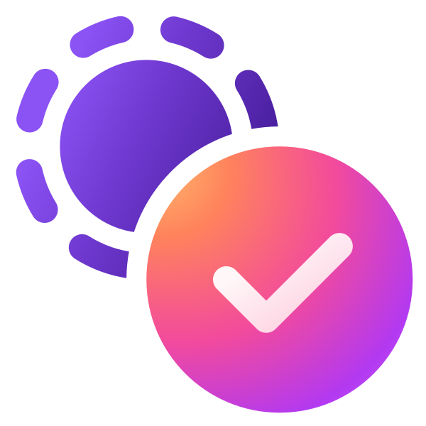 Ic Fluent Circle Multiple Hint Checkmark 32 Color
