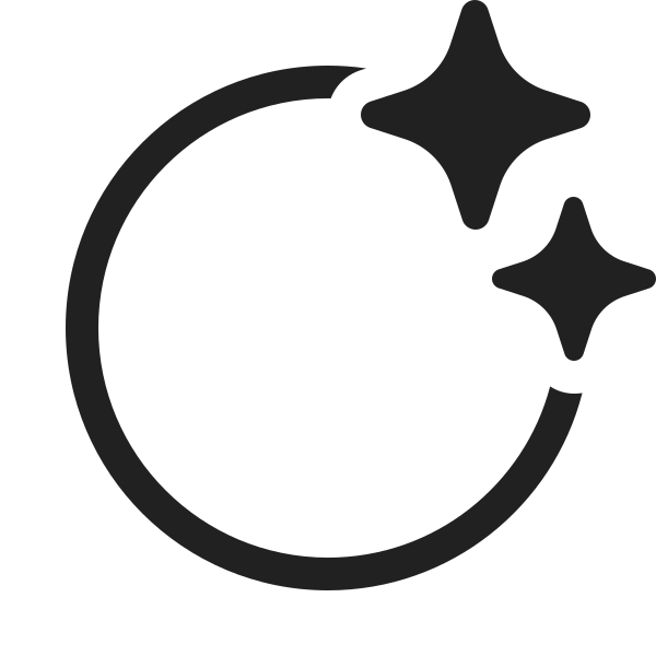 Ic Fluent Circle Sparkle 20 Regular