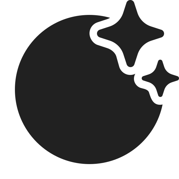 Ic Fluent Circle Sparkle 24 Filled