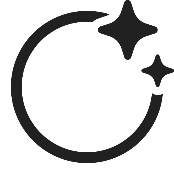 Ic Fluent Circle Sparkle 32 Regular