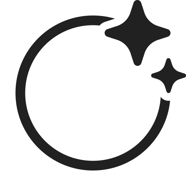 Ic Fluent Circle Sparkle 48 Regular