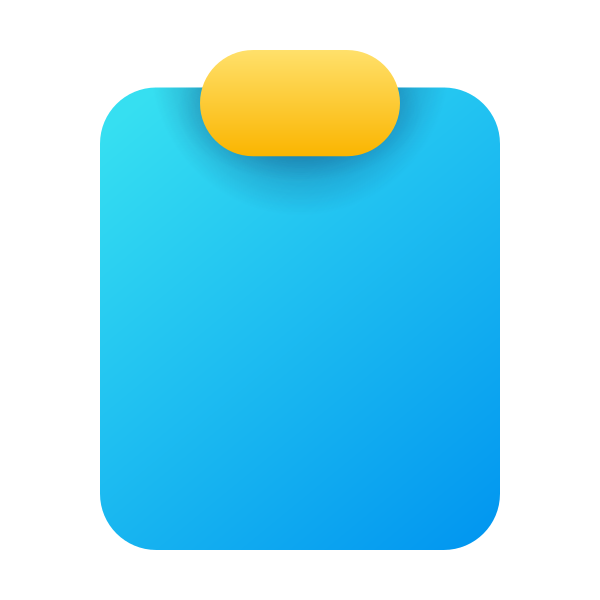 Ic Fluent Clipboard 48 Color