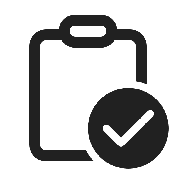 Ic Fluent Clipboard Checkmark 24 Regular