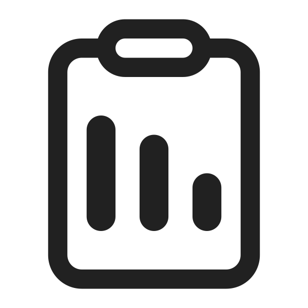 Ic Fluent Clipboard Data Bar 32 Regular
