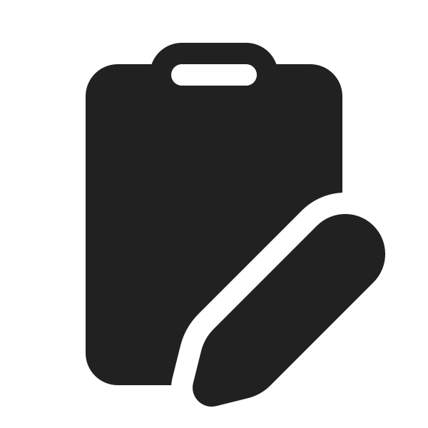 Ic Fluent Clipboard Edit 20 Filled