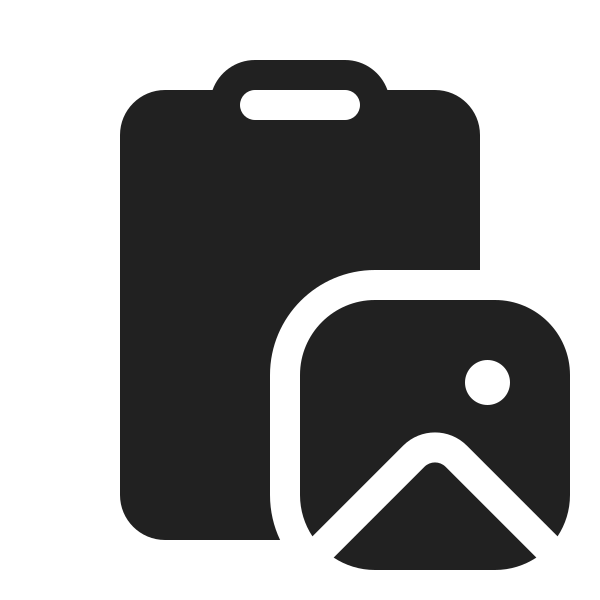 Ic Fluent Clipboard Image 20 Filled