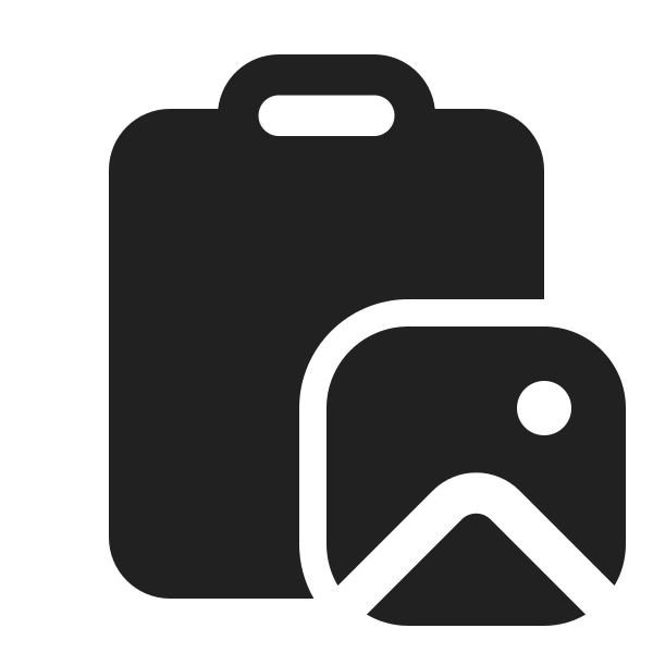 Ic Fluent Clipboard Image 24 Filled