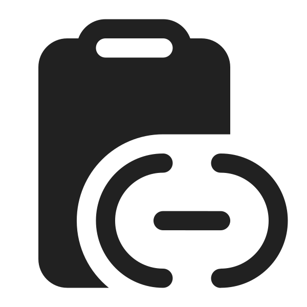 Ic Fluent Clipboard Link 16 Filled
