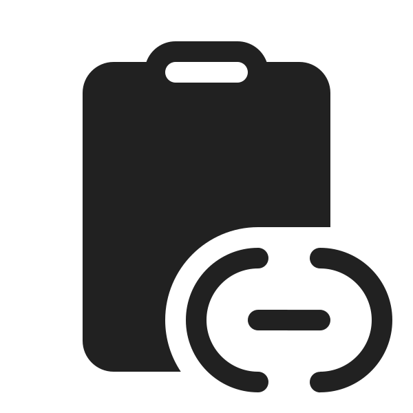 Ic Fluent Clipboard Link 20 Filled