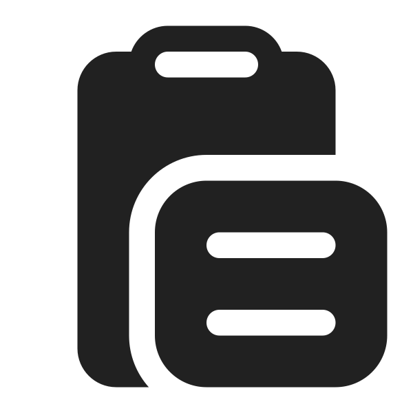 Ic Fluent Clipboard Note 16 Filled