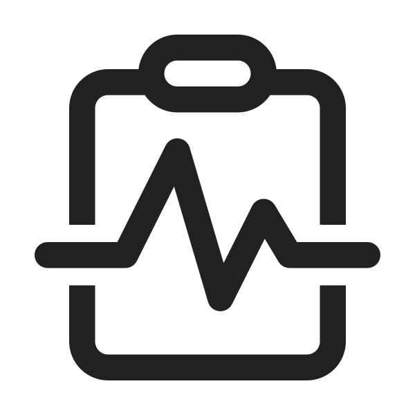 Ic Fluent Clipboard Pulse 24 Regular