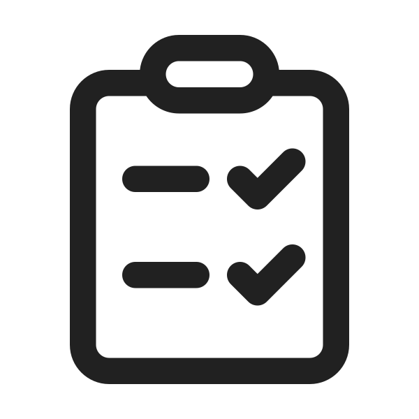 Ic Fluent Clipboard Task List 24 Regular Rtl