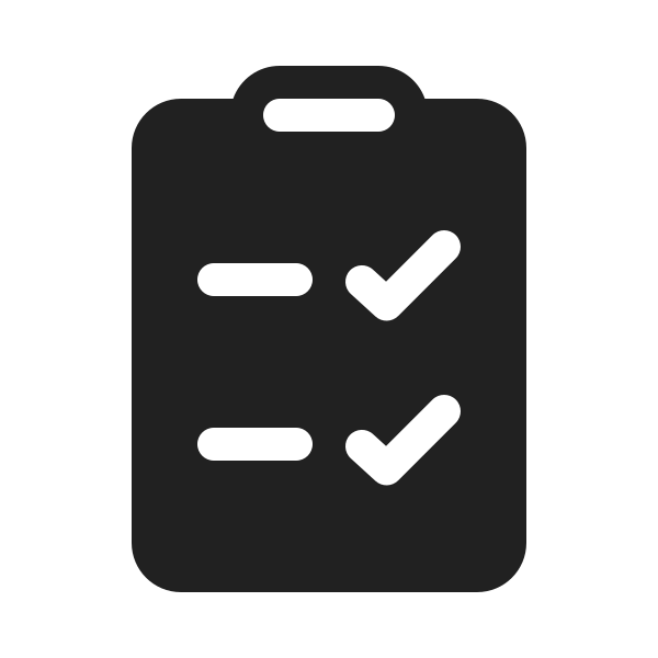 Ic Fluent Clipboard Task List Rtl 20 Filled