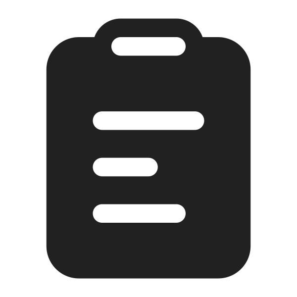 Ic Fluent Clipboard Text 32 Filled