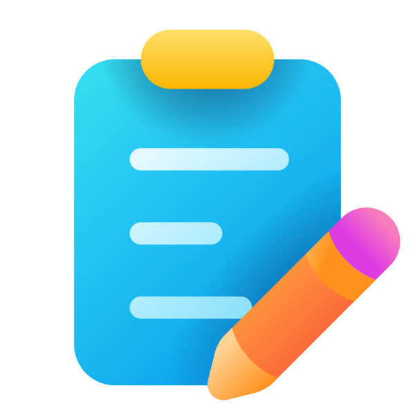 Ic Fluent Clipboard Text Edit 28 Color