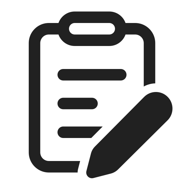Ic Fluent Clipboard Text Edit 32 Regular