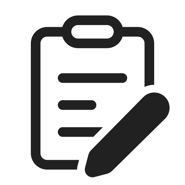 Ic Fluent Clipboard Text Edit 48 Regular